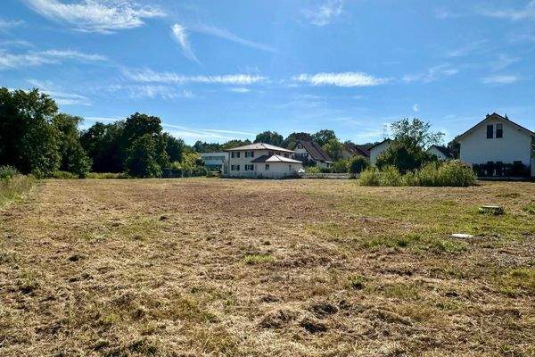 Grundstück mit Blick nach Süden