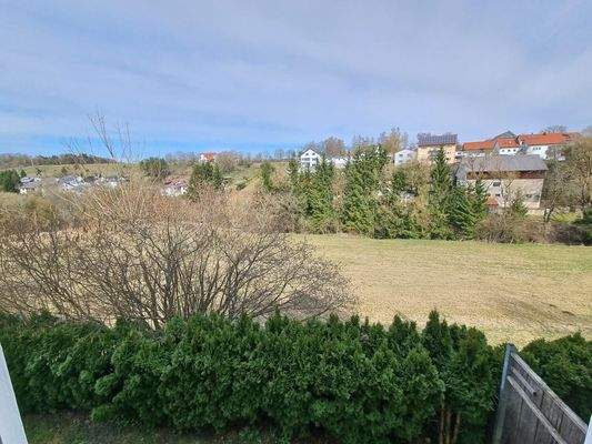 Blick aus dem Kinderzimmer