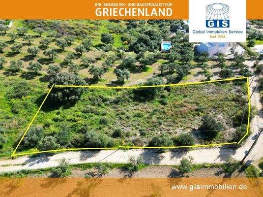 Zuschnitt des Grundstückes