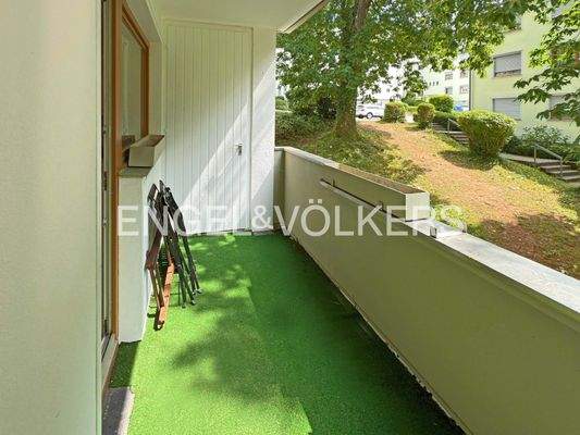 Loggia mit Abstellraum