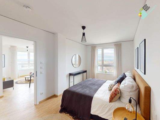 Schlafzimmer (Musterwohnung)