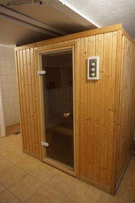 Sauna im Keller
