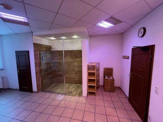 Moderne Saunaeinrichtung