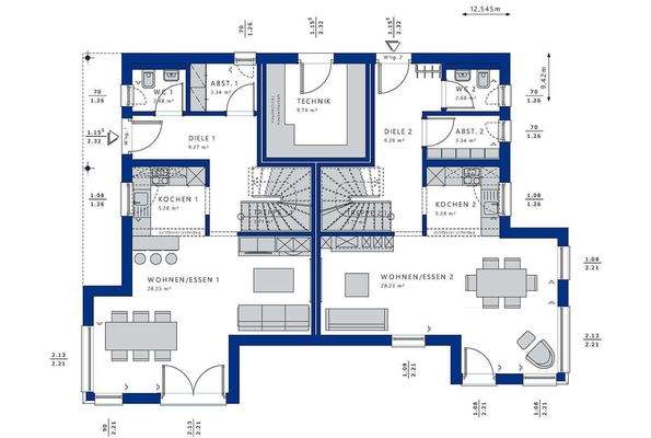 Grundriss Erdgeschoss