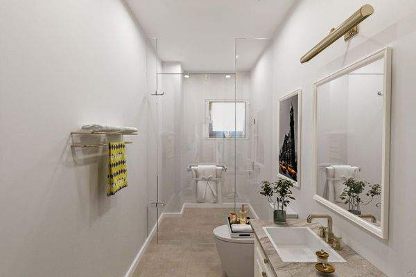 OG Badezimmer-digitale Visualisierung