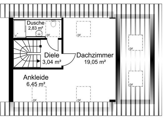 Grundriss DG Haus 2