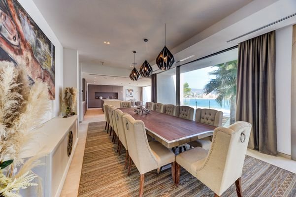 4. Dining area in a villa for sale