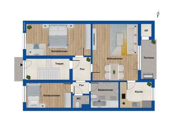 Grundriss Erdgeschoss