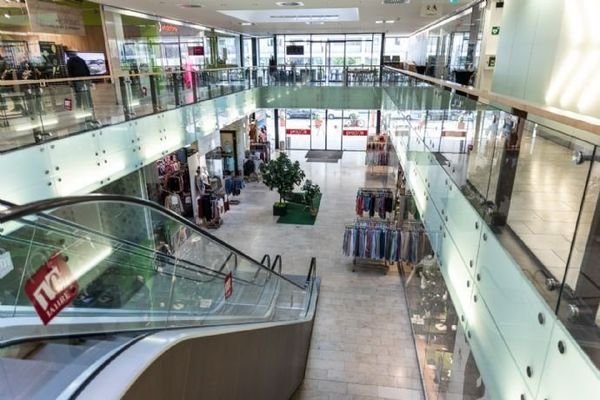 Blick vom 1. OG in die Mall