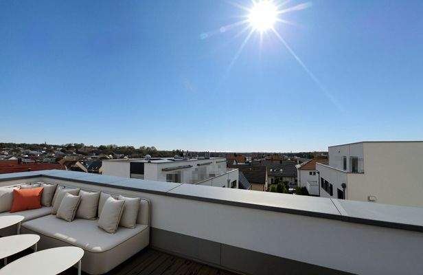 Traumhafte Dachterrasse