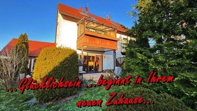 Ansicht Terrasse Balkon zum Grundstück