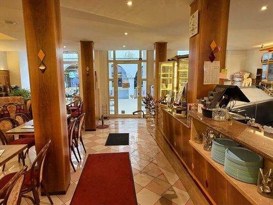 Blick von innen nach außen