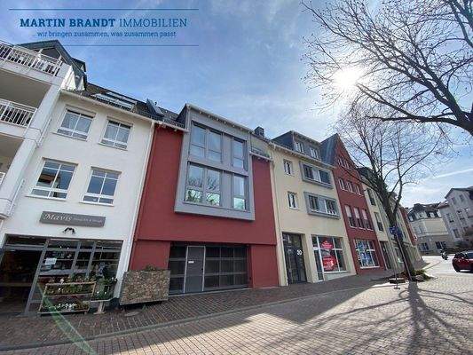 Zufahrt zur Tiefgarage...