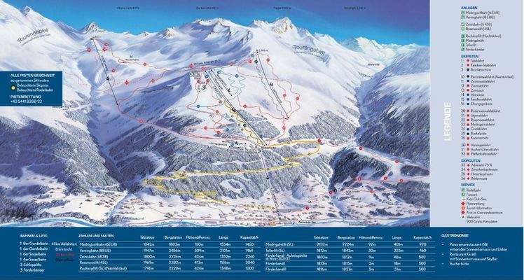 Mit dem gleichen Skipass in Ischgl und in See Skifahren