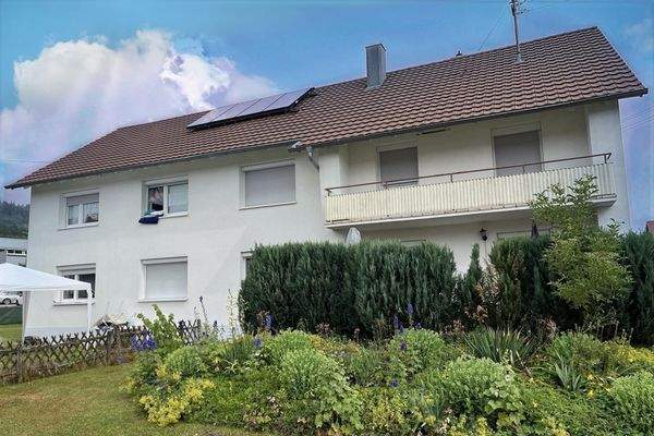 Rückansicht vom Garten