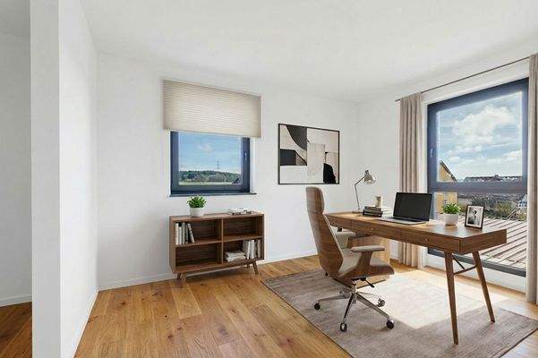 RosenHomes Visualisierung Büro/Schlafen 