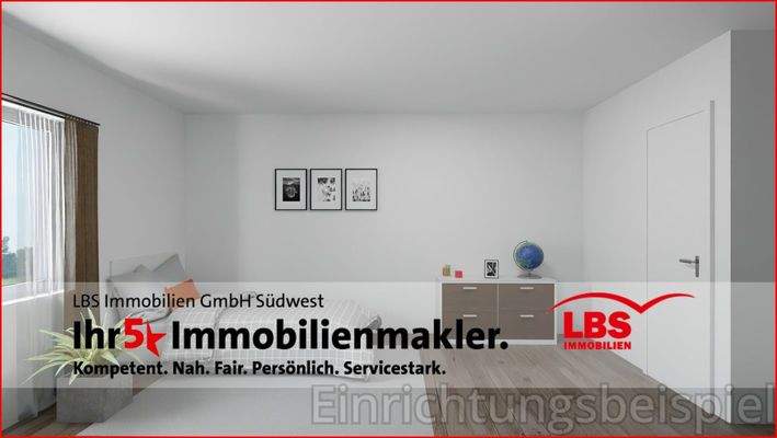 Musterbild Schlafzimmer (KI generiert)