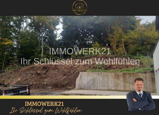 Grundstück leichte Hanglage