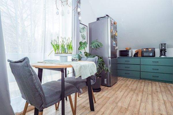 Küche im Dachgeschos