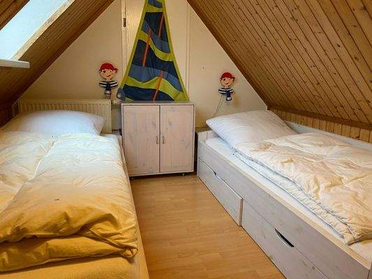 Kinderzimmer unterm Dach