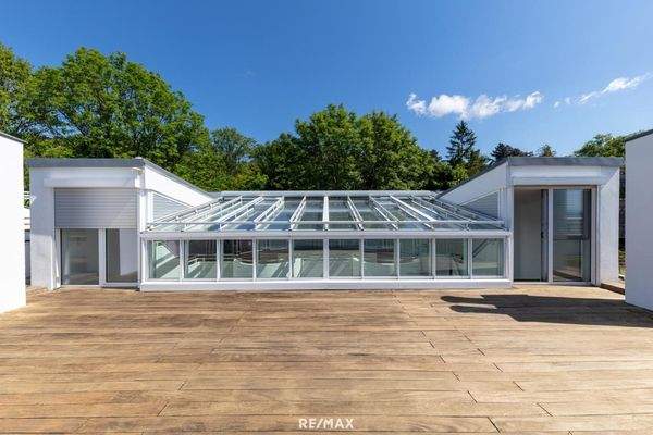 Das unbestrittene Highlight - die Dachterrasse