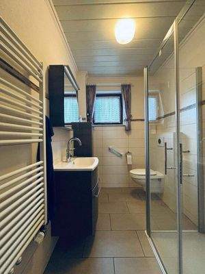 Duschbad im Erdgeschoss