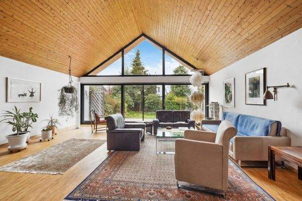 Wohnbereich mit Gartensicht