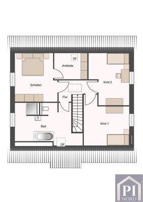 Grundriss Dachgeschoss