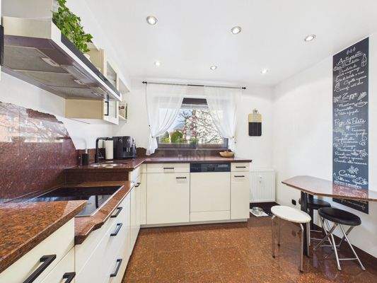 Küche mit Sitzecke