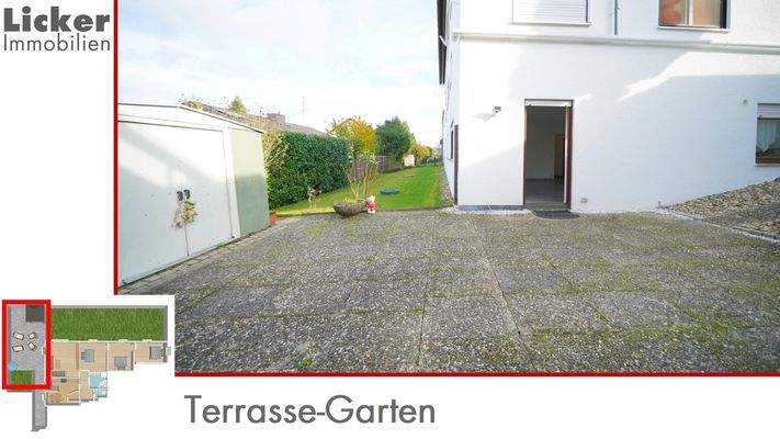 Terrasse-Garten