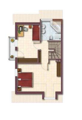 Grundriss Obergeschoss