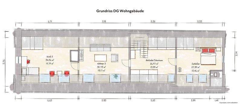 Grundriss Dachgeschoss