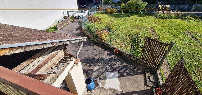 Blick v Balkon im OG