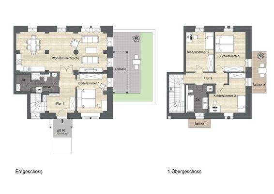 P3_1.jpg 5-Raum Maisonette mit Terrase und Balkon