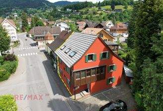 Luftaufnahme gekennzeichnet