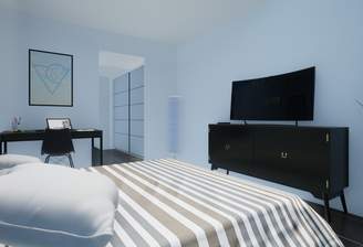 Visualisierung / Wohnbeispiel Schlafen