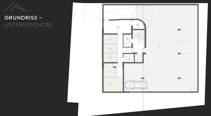 Grundriss Untergeschoss