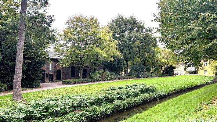 Parkanlage direkt vor der Haustür