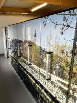 Schieberegal für Ordner