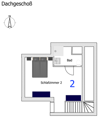 Grundriss Dachgeschoß