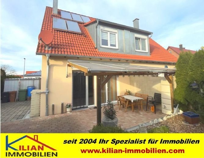 KILIAN IMMOBILIEN!  PERFEKTE DHH AUS 2006 MIT 120 M² WFL. IN SC - FORSTHOF! EBK * FUSSBODENHEIZUNG * SOLAR * PELLETOFEN * KELLER * GARAGE * GARTENHAUS