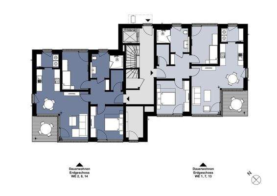 DWo - Haus 6-8 - Erdgeschoss