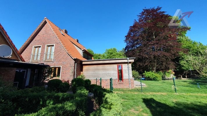rückwärtige Ansicht