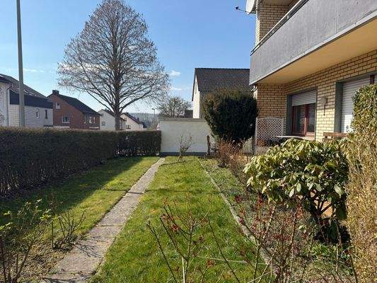 Vorderer Bereich Garten