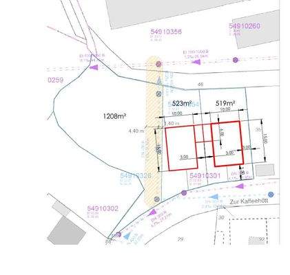 Mögliche Bebauung