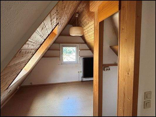Vorbereiteter Dachboden