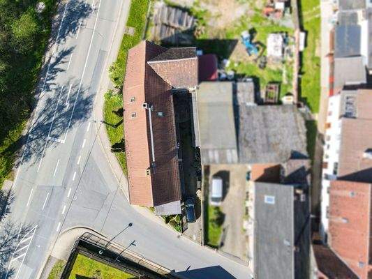 Grundstück Vogelperspektive