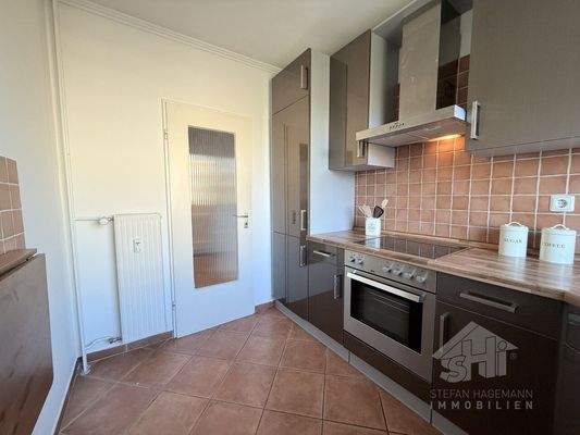 Küche mit Platz für einen Esstisch