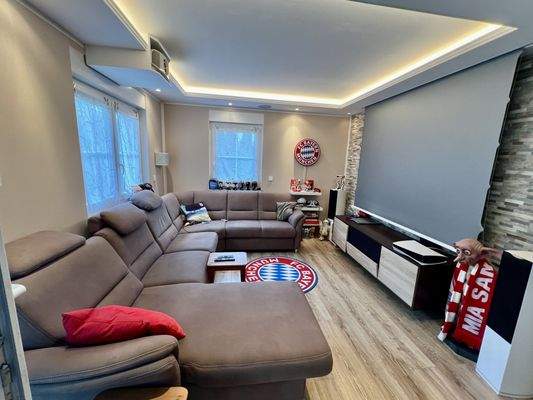 Offener Wohn- Heimkinobereich