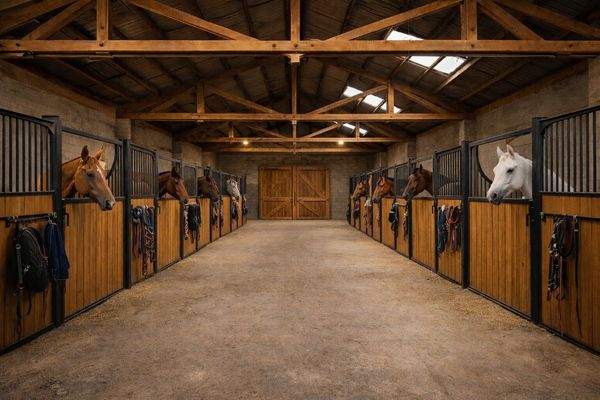 Reitstall - digitale Visualisierung